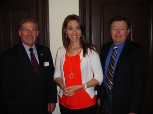 Chapter President Dave Casteel and Chapter Legislative Affairs Chair Roy Korkolo meet with 3rd US Dist Congresswoman Jaime Herrera Beutler September 2014 to discuss FY15 Def Auth Act and issues in the Act affecting our service members